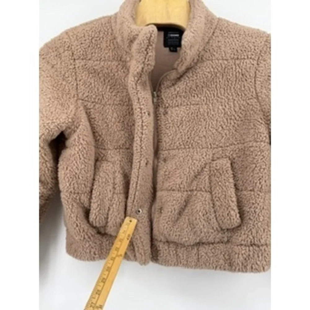CISONO Los‎ Angeles Outerwear Collection Women's Faux Sherpa Jacket Large